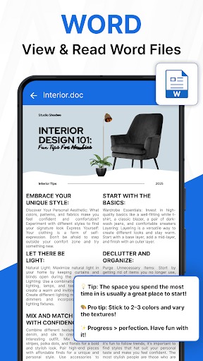 Document Viewer PDF, DOC, ZIP ekran görüntüsü