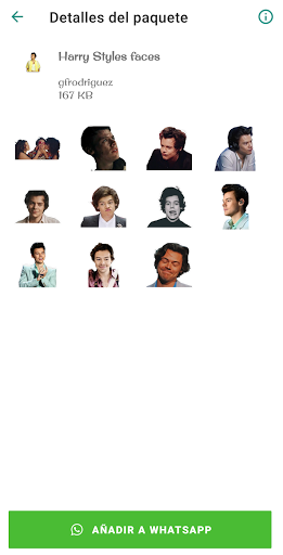 WAStickerApps - Harry Styles S ekran görüntüsü