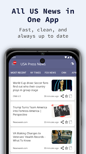 USA Press News ekran görüntüsü
