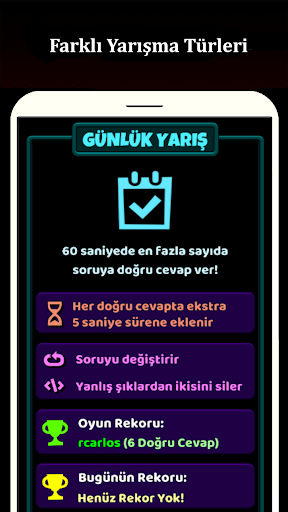 Futbol Bilgi Yarışması Oyunu ekran görüntüsü