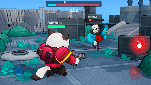 Fury Wars - takım oyunu & 4v4 ekran görüntüsü