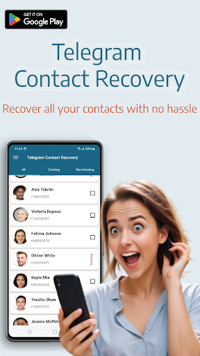 Telegram Contact Recovery ekran görüntüsü