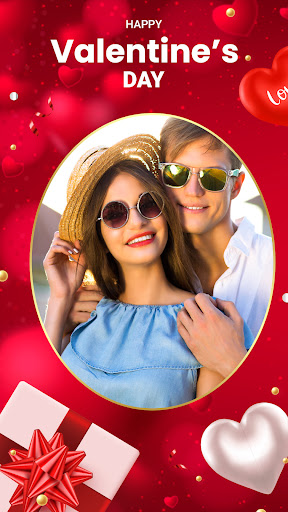 Valentine's Day Photo Frames ekran görüntüsü