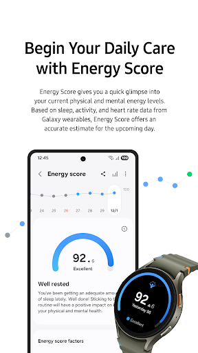 Samsung Health (Wear OS) ekran görüntüsü