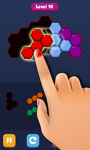 Jewels Hexa Puzzle ekran görüntüsü