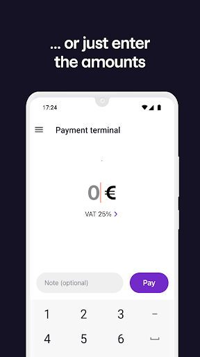 Mobile Point-of-sale ekran görüntüsü