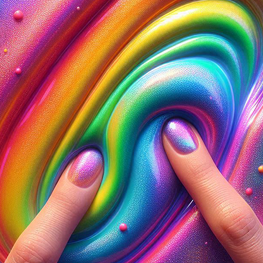 ASMR slime oyunu