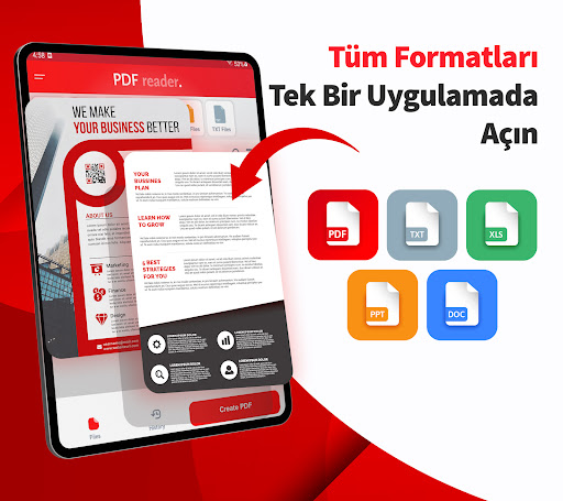 PDF Okuyucu ve e-Kitap Okuyucu ekran görüntüsü