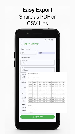 WorkLog - Hours Tracker ekran görüntüsü