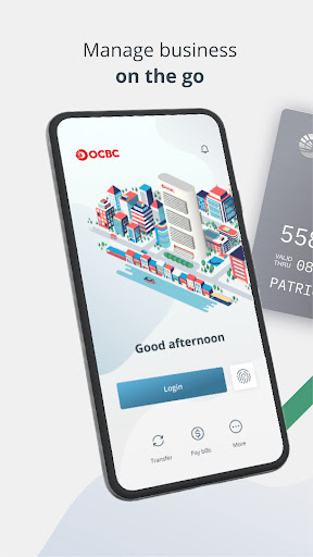 OCBC Business ekran görüntüsü