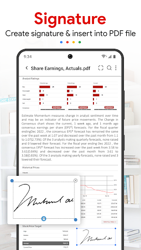 PDF Reader - PDF Scanner ekran görüntüsü