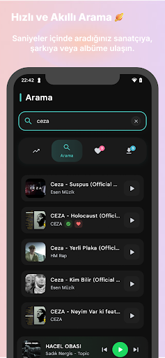 Müzik Dinle İndir - MP3 Şarkı ekran görüntüsü