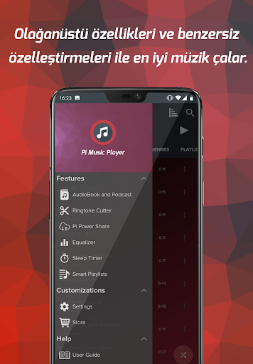 Pi Müzik Çalar - MP3 Çalar ekran görüntüsü