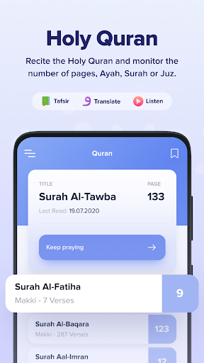 Dhikr Dua Quran Salah Tracker ekran görüntüsü