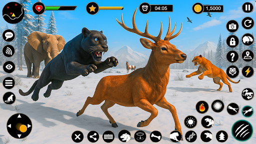 Wild Panther Life Simulator ekran görüntüsü