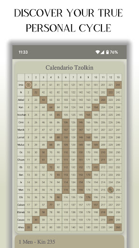 13:20 Tzolkin Calendar ekran görüntüsü