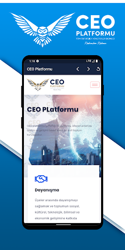CEO Platformu ekran görüntüsü