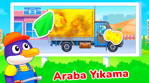Araba ve hayvanlar Eğitim oyun ekran görüntüsü