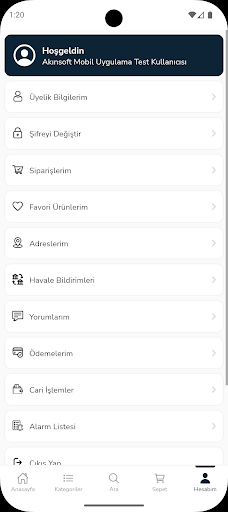 Rami Tekstil ekran görüntüsü