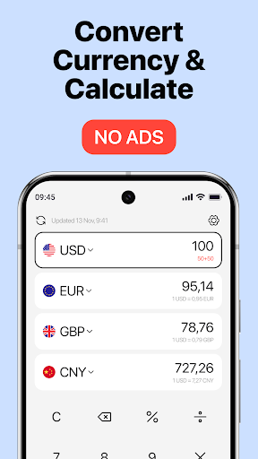 Currency Converter by Convert+ ekran görüntüsü