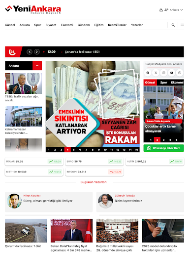 Yeni Ankara ekran görüntüsü