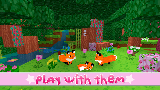 Kawaii World - Craft and Build ekran görüntüsü