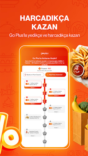 Trendyol Go: Yemek, Market, Su ekran görüntüsü