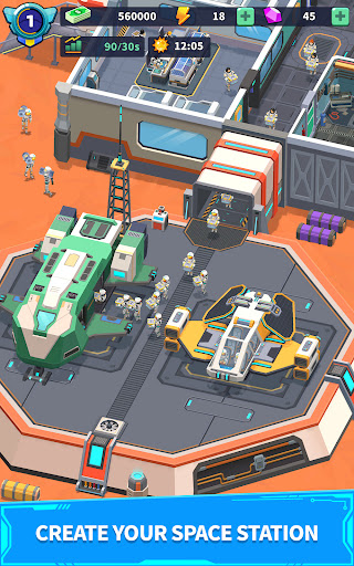 Idle Survivor Space Odyssey ekran görüntüsü