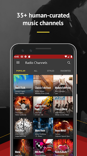 Rock Radio ekran görüntüsü