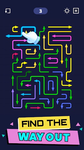 Arrow Maze - Bulmaca Oyunu ekran görüntüsü