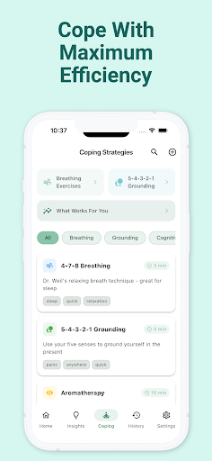 Anxiety Tracker - Pulse Mood ekran görüntüsü