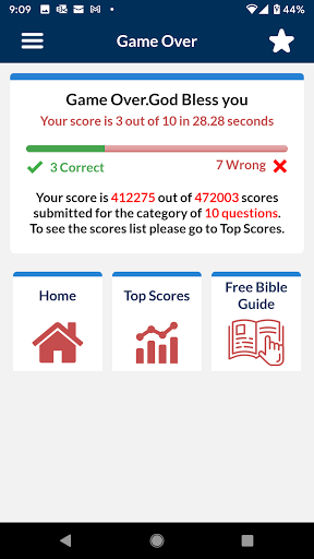 Bible Trivia Quiz, Bible Guide ekran görüntüsü