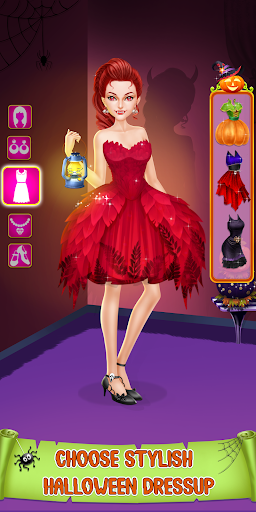 Halloween Makeover Salon Game ekran görüntüsü