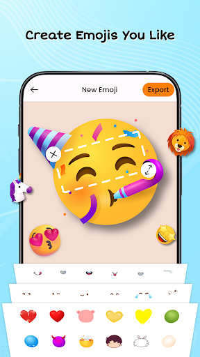 Emoji Maker - DIY Emoji ekran görüntüsü