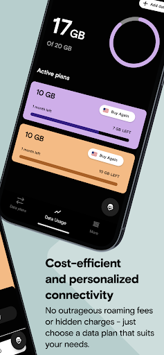 Instabridge eSIM: Küresel Veri ekran görüntüsü