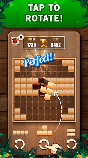 Wooden 100 Block Puzzle Game ekran görüntüsü