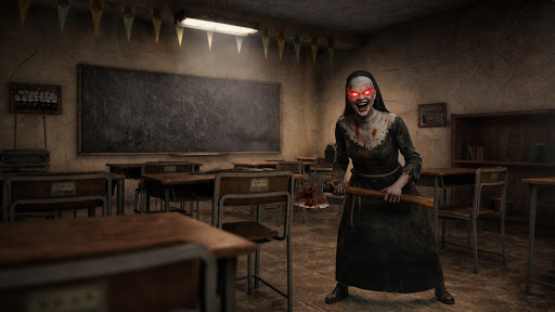 Scary Nun School Escape 3D ekran görüntüsü