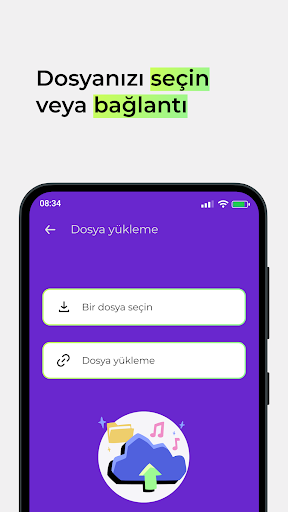 Vokal sökücü, voix ekran görüntüsü