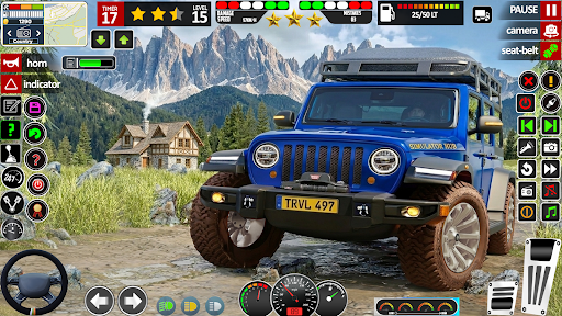 Jeep 4x4 Driving Game Offroad ekran görüntüsü
