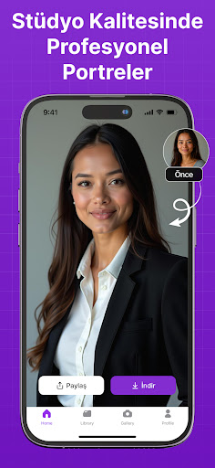 AI Photo Master: Pro Headshots ekran görüntüsü