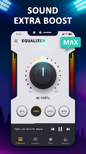 Bas&Ses Yükseltme -Equalizer ekran görüntüsü