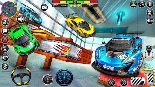 Toy Car Stunts GT Racing Games ekran görüntüsü