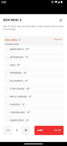 Boston Spa Pizza ekran görüntüsü