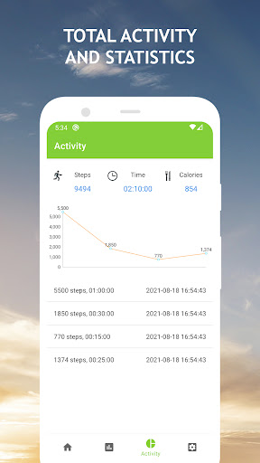 Easy Step Tracker - Pedometer ekran görüntüsü