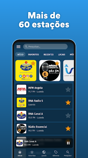 Radio Angola: Rádio FM e AM ekran görüntüsü