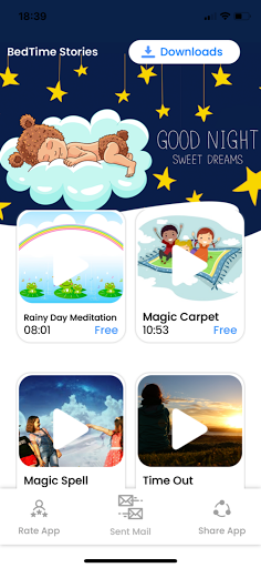 Bedtime Stories: Auto Sleep ekran görüntüsü