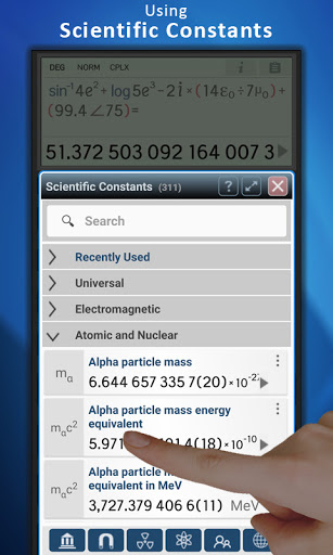 Champ Scientific Calculator ekran görüntüsü