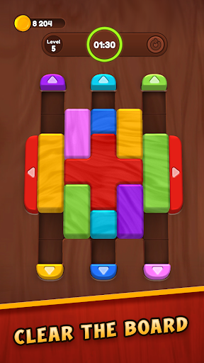 Color Wood Jam - Blok Bulmaca ekran görüntüsü
