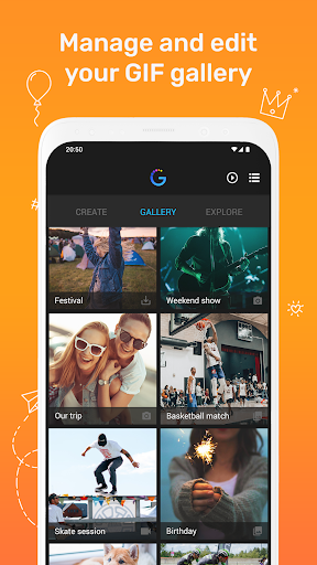 GIF Maker, Video to GIF Editor ekran görüntüsü