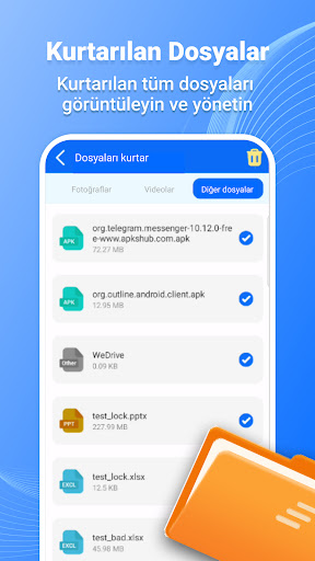 Dosya Kurtarma ve Fotoğraf ekran görüntüsü